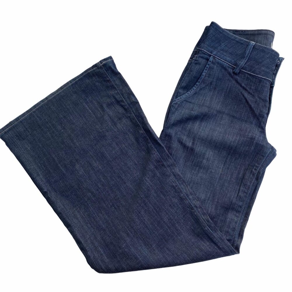 Pilcro and the Letterpress Womens Jeans Size 27 Fit Stet Dark Wash Cotton - Picture 8 of 15